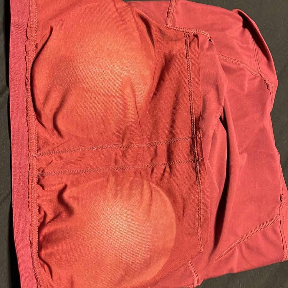 Maroon Razorback Crop Top - Picture 3 of 3